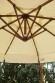 Зонт для кафе MAESTRO LUX 300 круглый черный на боковой опоре