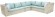 Лаунж зона LUZIANA (Луизиана) на 9 персон со столом 140х140 светло-серого цвета из плетеного искусственного ротанга