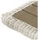 Лаунж зона LUZIANA (Луизиана) на 9 персон со столом 140х140 светло-серого цвета из плетеного искусственного ротанга