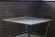 Стол обеденный GIZA (Гиза) 80х80 коричневый из искусственного ротанга