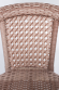 Кресло DECO (Деко) капучино из искусственного ротанга