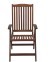 Кресло серии JANDA с высокой спинкой из массива квила